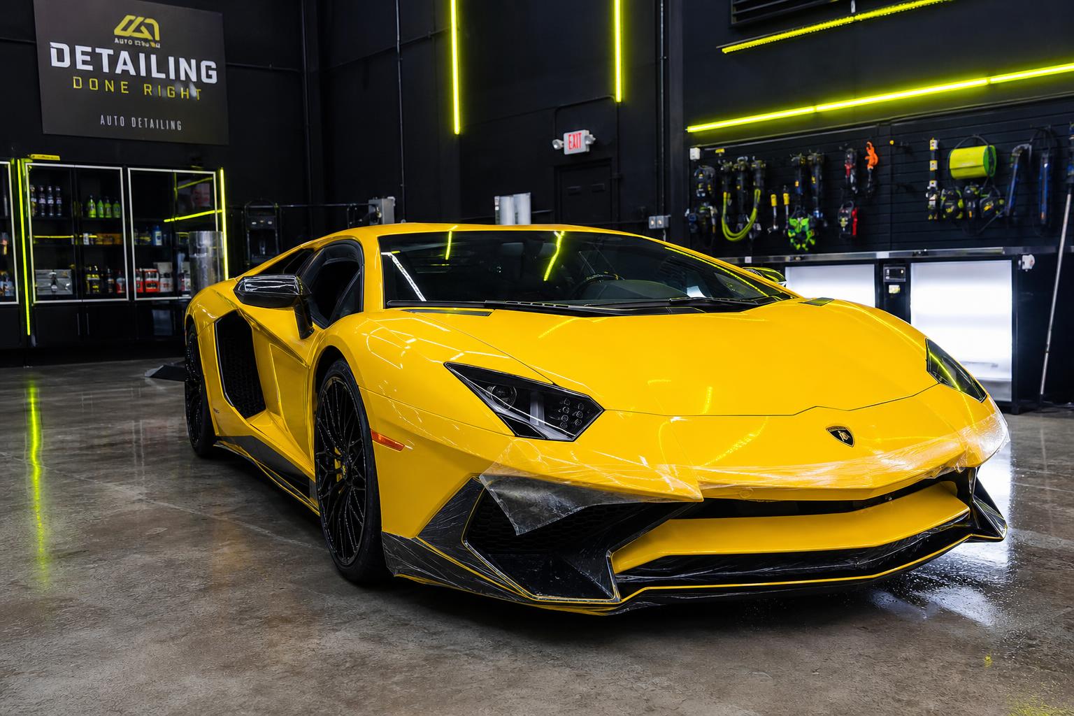 Luxury vehicle PPF install